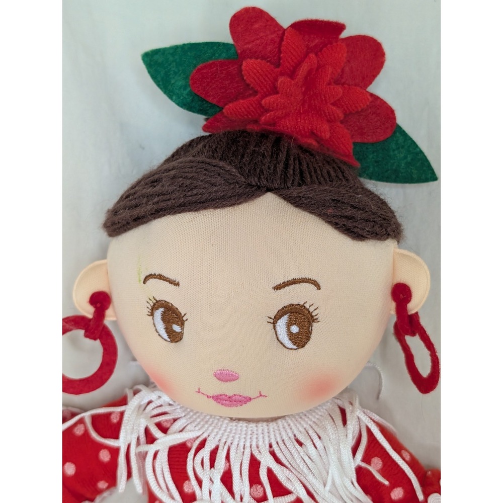 Apex Gifts Morena Gypsy Plush Doll Rag Doll Soft 14" - Picture 2 of 6